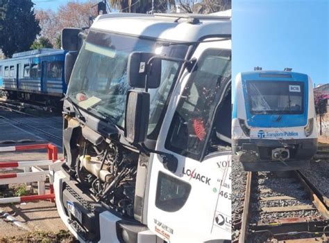 Tren Sarmiento Nuevo Accidente Y Demoras