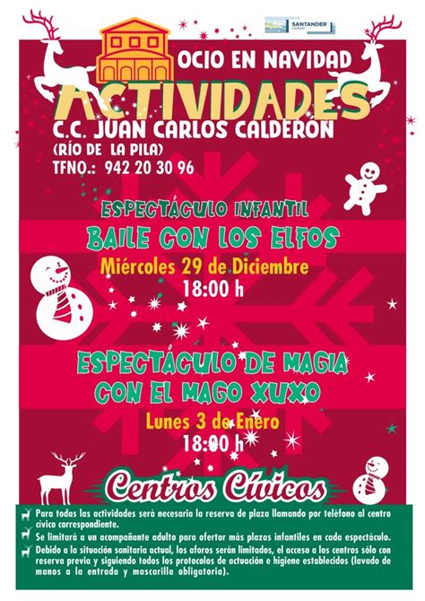 Actividad Invierno C C Juan Carlos Calder N Centros C Vicos Santander