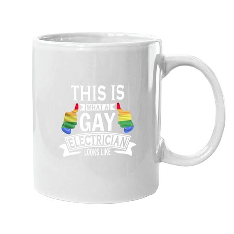 Lgbt Pride This Is What A Gay Electrician Looks Like Circuit Cable Mugs