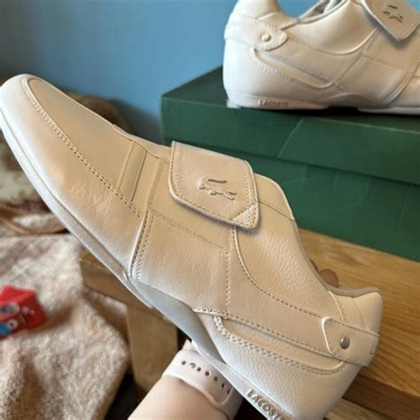 Lacoste trainers size 10 Brand new in box Box has... - Depop