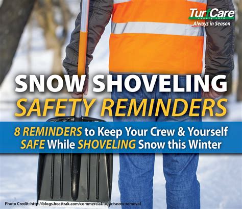 Snow Shoveling Safety Reminders