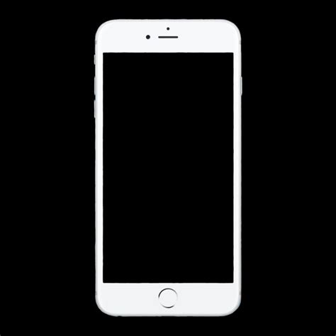 An Iphone On A Black Background With The Screen Turned Off And Facing