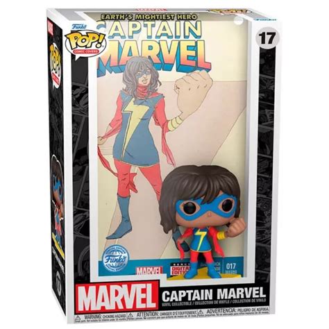 Funko Pop Captain Marvel Comic Cover Vinyl Ms Marvel Kamala Khan