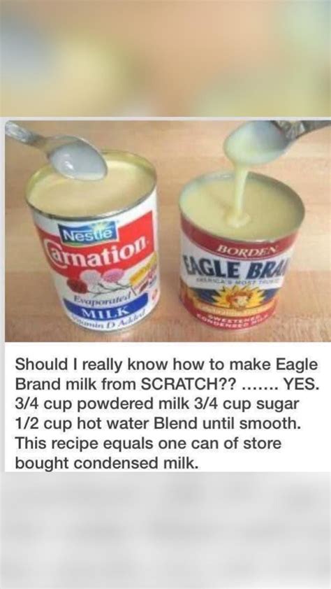 Diy Sweetened Condensed Milk Artofit