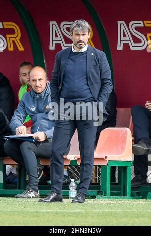 Alessandro Spugna Coach Of A S Roma Femminile During The Th Day Of