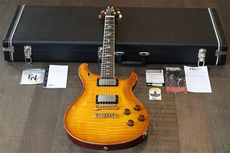 Minty 2017 Prs Mccarty 594 Lemon Burst 10 Top W Brazilian Board