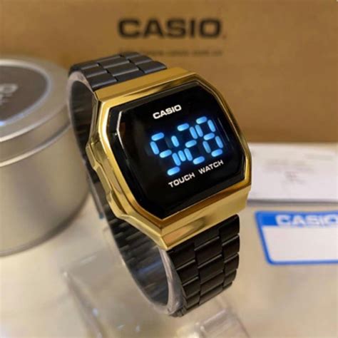 Casio Vintage Touch Screen Waterproof Unisex Watch Gold Rossgold Tch