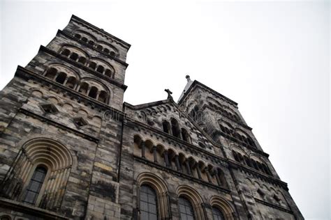 Lund, Sweden. 7 November 2018. the Exterior of the Lund Cathedral. Editorial Photo - Image of ...