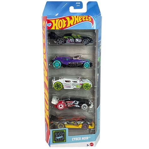 Hot Wheels 5 Autitos Cyber Noir Las Mellizas