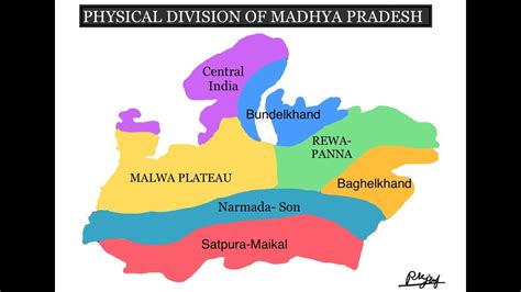 PHYSICAL DIVISION OF MADHYA PRADESH YouTube