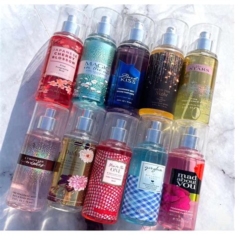 Jual Bath And Body Works Mini Ml Bbw Body Mist Parfum A Thousand Wish