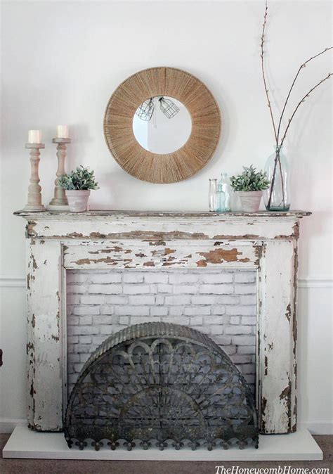 How To Make A Rustic Mantel