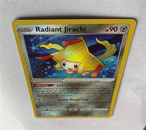 Pok Mon Tcg Swsh Silver Tempest Radiant Jirachi Holo