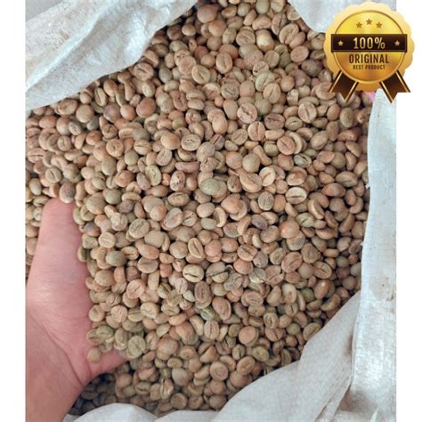 Jual Green Bean Robusta Sumatera Biji Kopi Petik Merah Kg