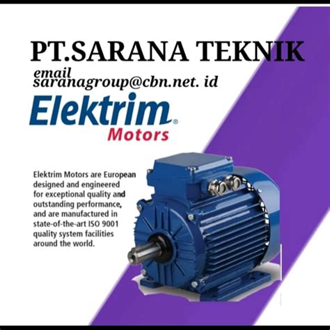 Jual Elektrim Electric Motor Pt Sarana Teknik Phase Gear Reducer