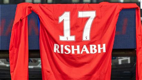 Ipl 2023 Delhi Capitals Hang Rishabh Pants Jersey In Dugout To Be