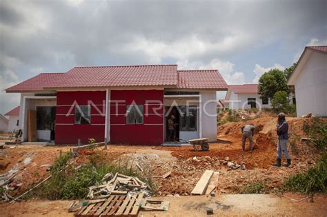 Huntara Untuk Warga Pulau Rempang Terdampak Relokasi ANTARA Foto