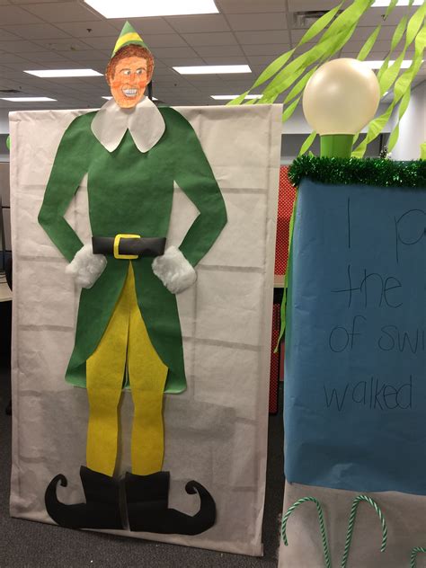 Elf Movie, Office Decorations, Cubicle Decor