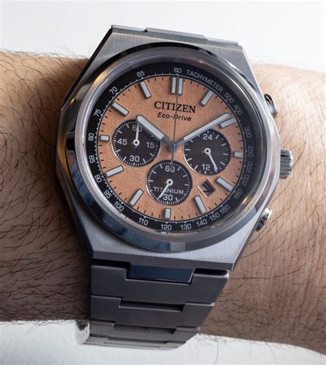 Second Look Citizen Zenshin Chronograph Titanium Eco Drive Watches