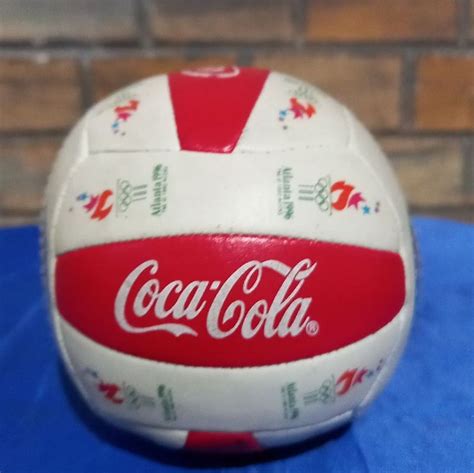 Mini Bola Cole O Coca Cola Olimp Adas Atlanta Brinquedo Coca