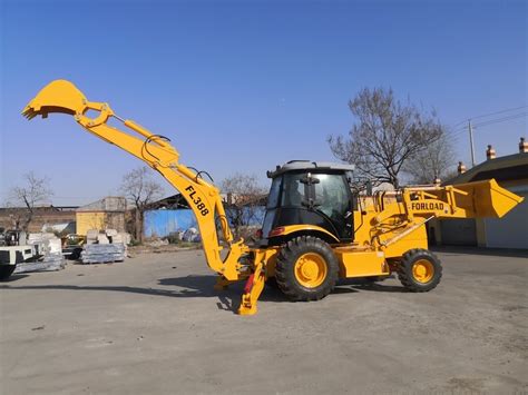 Forload Brand FL388 And Wz30 25 Backhoe Wheel Loader With Yuchai Or