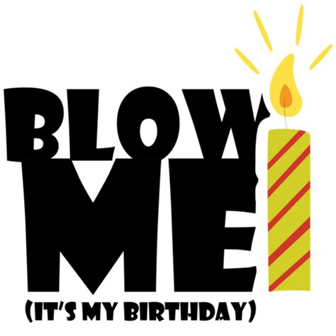 Blow Me Its My Birthday Happy Birthday T Shirt