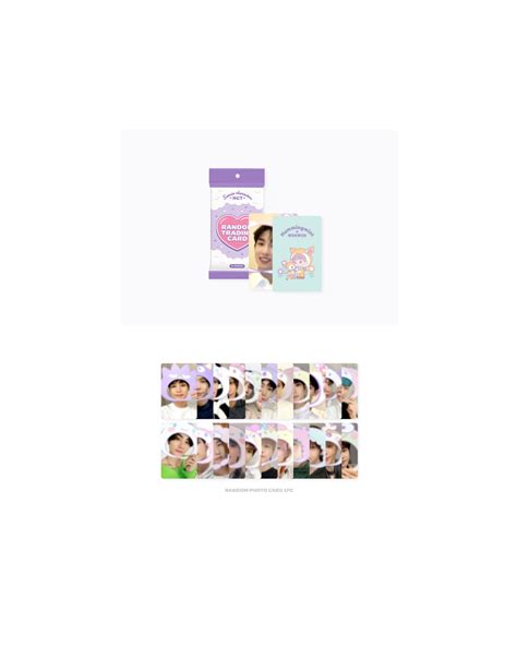 NCT X SANRIO CHARACTERS RANDOM TRADING CARD SET B Ver