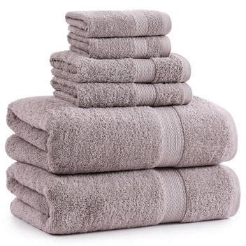 Conjunto De Toalhas De Banho - Conjunto de Toalhas de Banho LANE LINEN - 6 Peças 100% Algodão ...