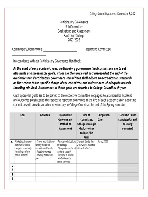 Year End Assessment Doc Template Pdffiller