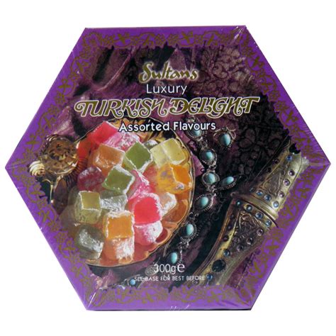 SULTANS LUXURY ASSORTED TURKISH DELIGHT 300G UK Emporium Johannesburg