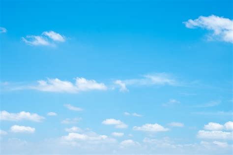 Hermoso Cielo Azul Con Nubes Foto Premium