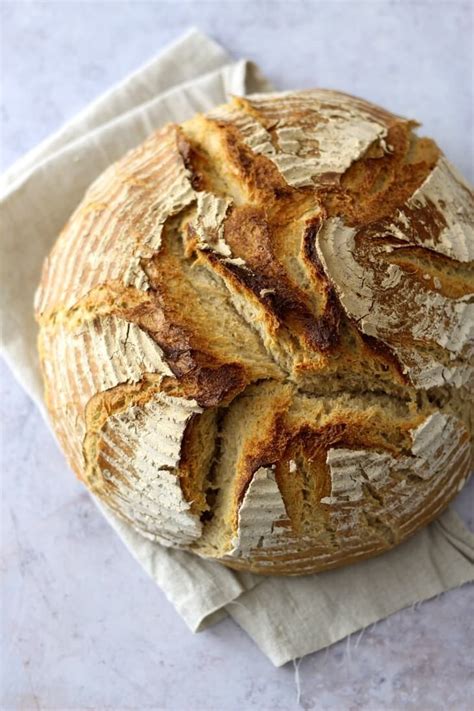 Ohne Hefe Roggen Dinkel Brot Mit Sauerteig B Ckerina Rezept