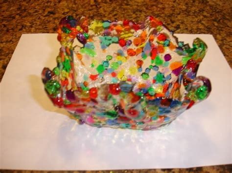 Melted Bead Bowl · How To Melt A Bead Bowl · Melting On Cut Out Keep