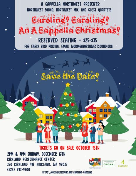 Caroling Caroling An A Cappella Christmas Greater Seattle Choral