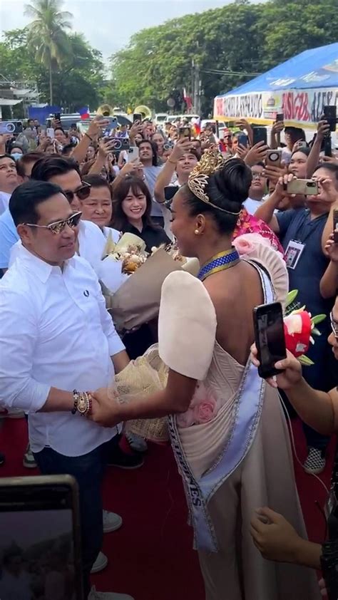 Bulakenyos Hold Homecoming Parade For Miss Universe Philippines 2024