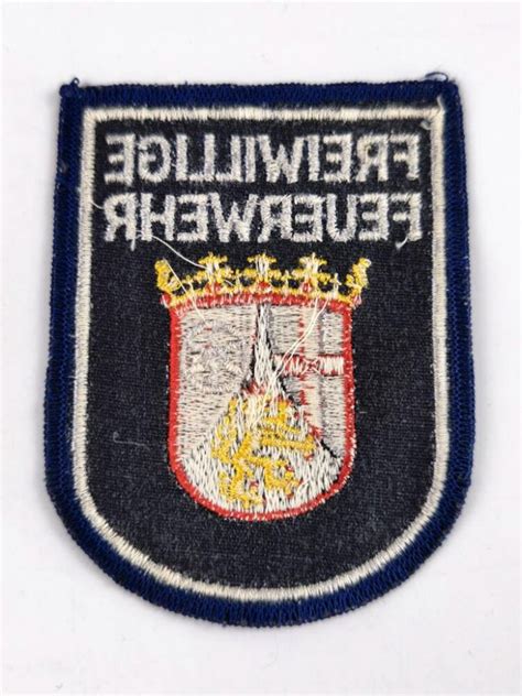 Feuerwehr Rheinland Pfalz Ärmelabzeichen der Freiwilligen Feuerwehr