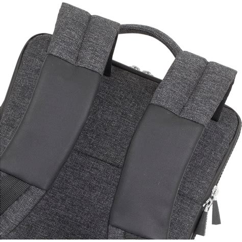 Раница за лаптоп Rivacase 8825, 13.3", Полиуретан, Черна - eMAG.bg