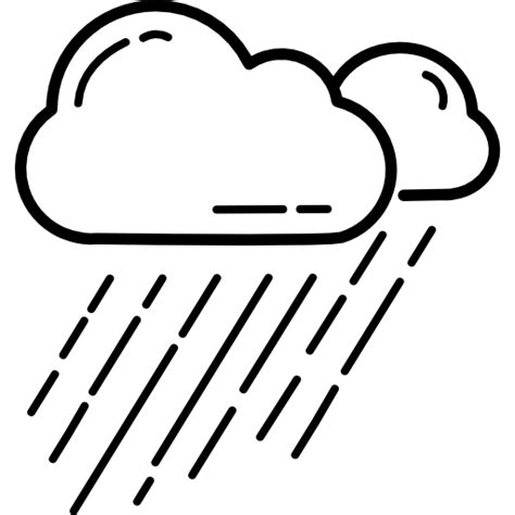 Rain Cloud Clipart Black And White | Free download on ClipArtMag