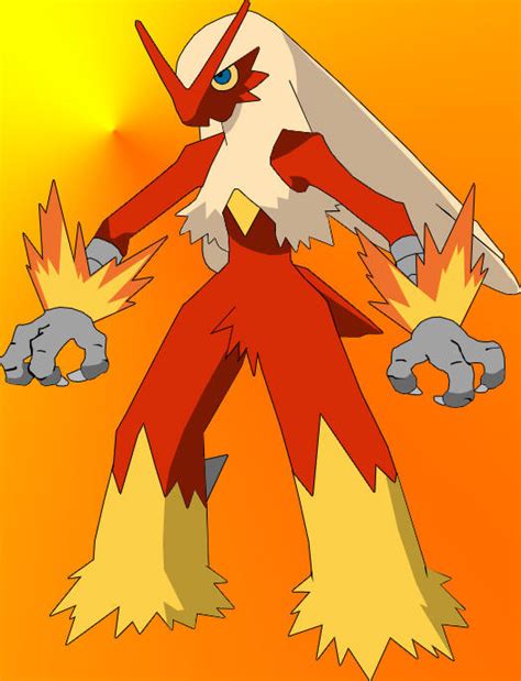 Blaziken by aleztron on DeviantArt