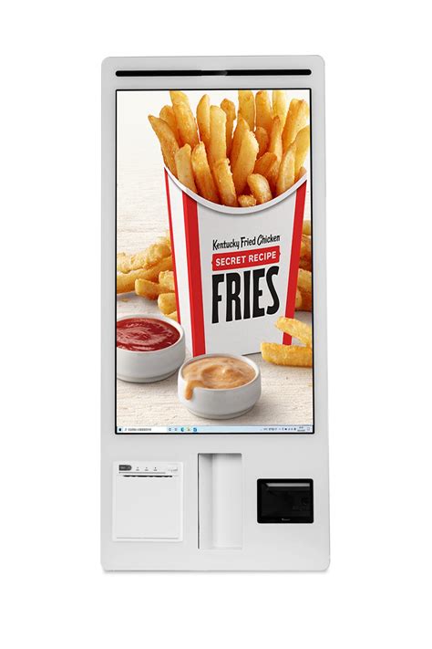 Inch Landscape Terminal Self Service Fast Food Payment Touch Screen