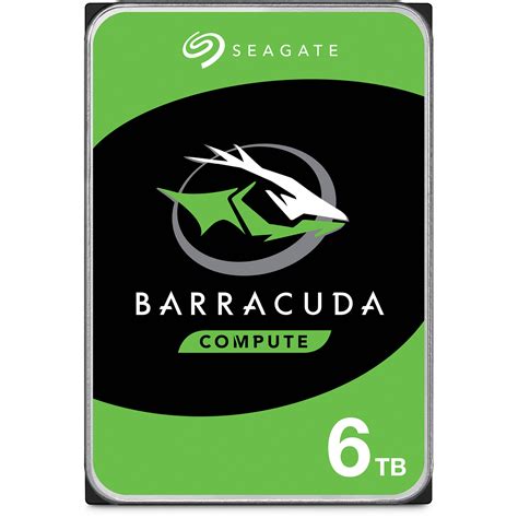 Used Seagate 6TB BarraCuda SATA III 3 5 5400 Rpm ST6000DM003