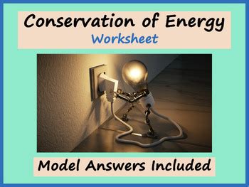 Conservation Of Energy Physics Worksheet By Resourcify TPT