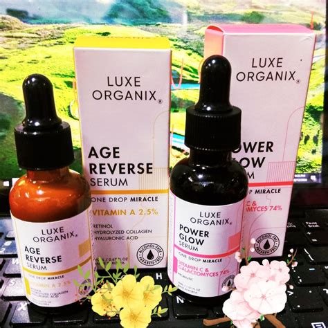 Luxe Organix Power Glow Serum Vitamin C And Galactomyces 74 Age