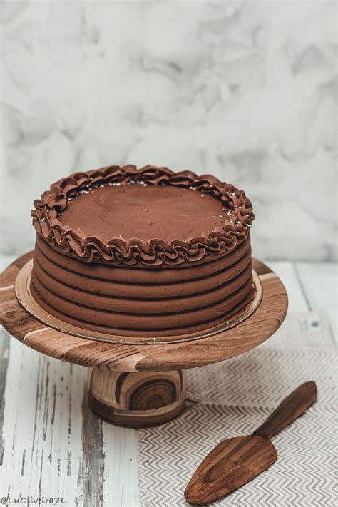 Bolo De Chocolate Amargo Cake Desserts Food