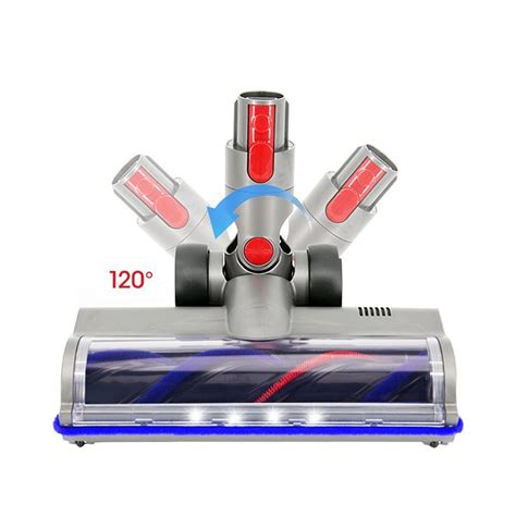 Dyson V7 V8 V10 V11 V15 için Vakum Turbo Fırça Kafası Sert Zemin ve