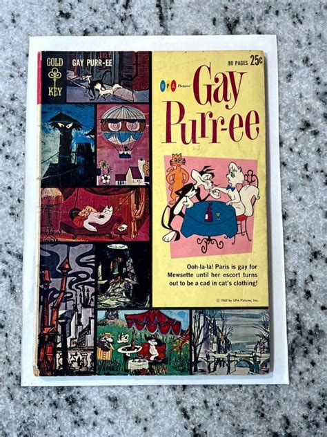 Gay Purr Ee Vg Gold Key Comic Book Silver Age Cartoon J