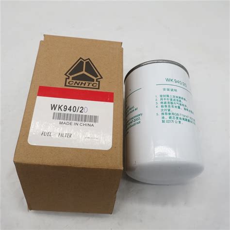 China High Quality Fuel Filter WK940/20 VG1540080310 Manufacturers and ...