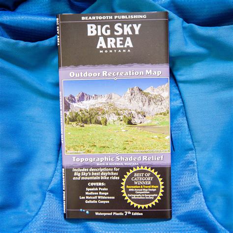 Crazy Mountains Trail Map | Backyard Montana