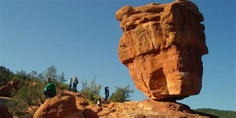 Balanced Rock In The Garden Of The Gods Colorado Springs Uncover