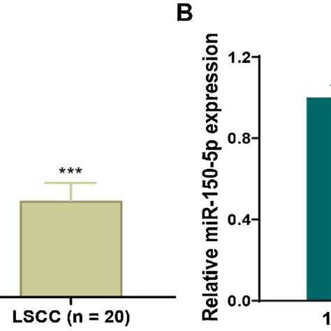 Down Regulated Expression Of MiR 150 5p In Laryngeal Squamous Cell